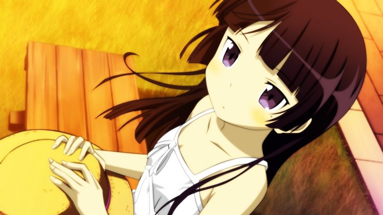 Gokou Ruri, Ore no Imouto ga Konnani Kawaii Wake ga Nai, Anime, Anime girls, Black hair, Long hair HD Wallpaper Desktop Background