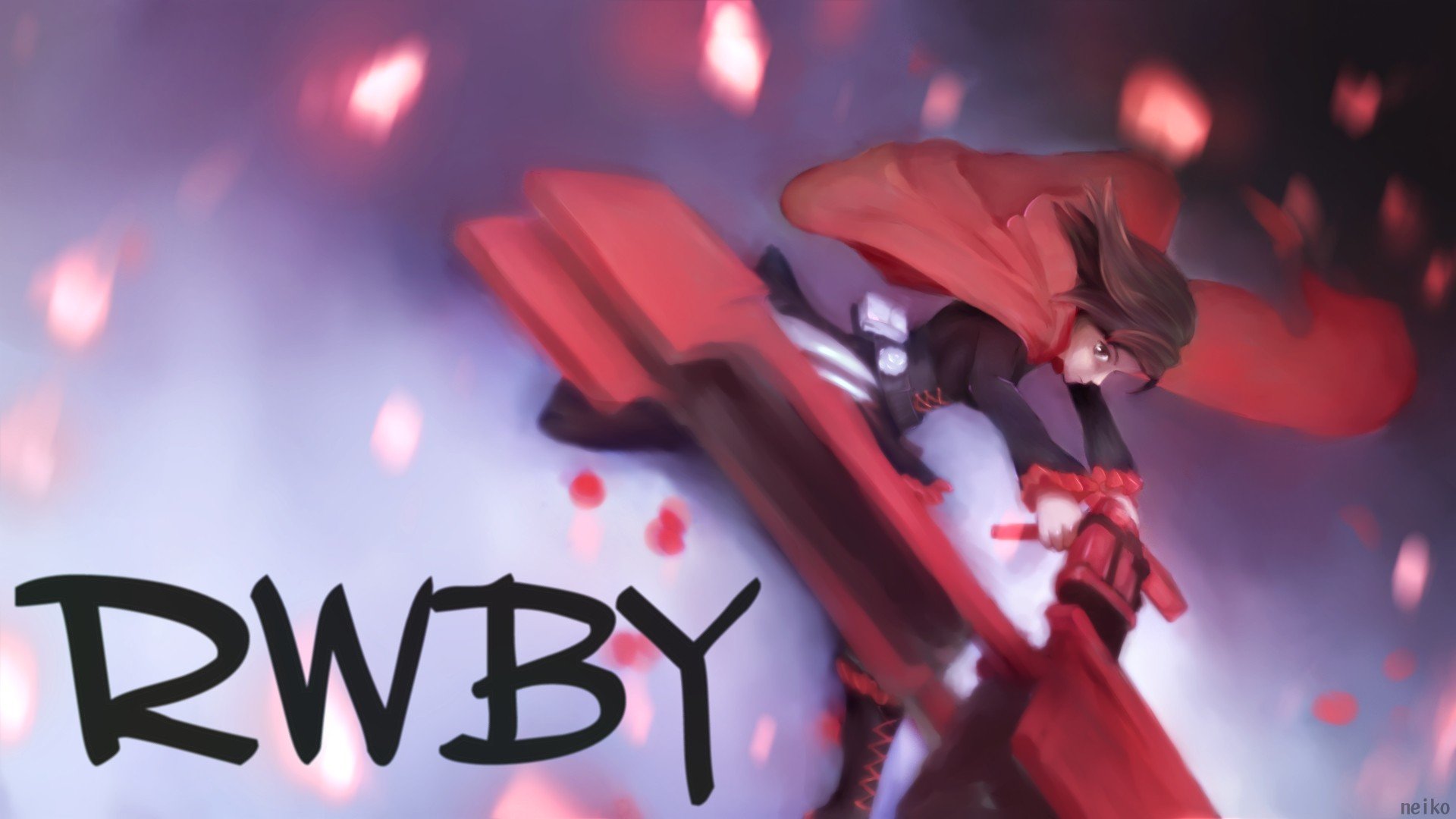 anime, RWBY, Ruby Rose Wallpaper