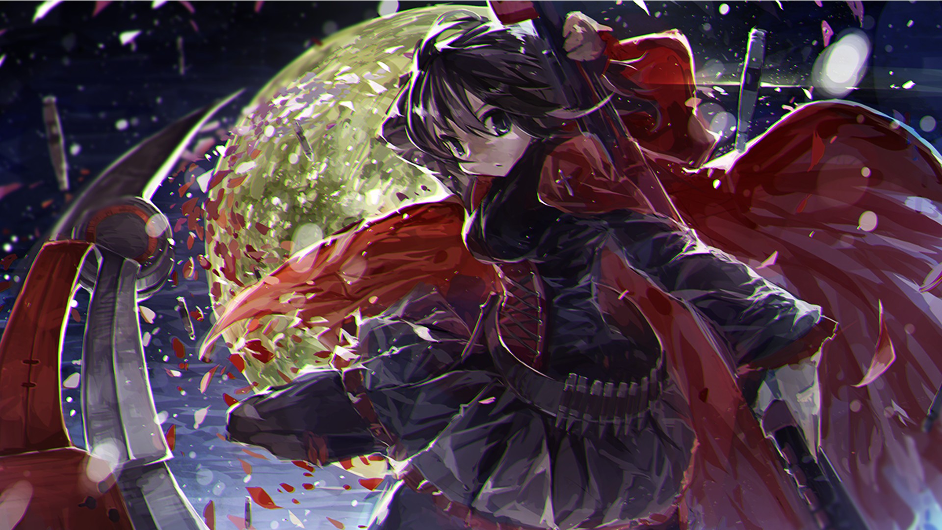 anime, RWBY, Ruby Rose Wallpaper