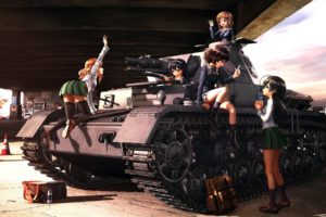 Girls und Panzer, School uniform