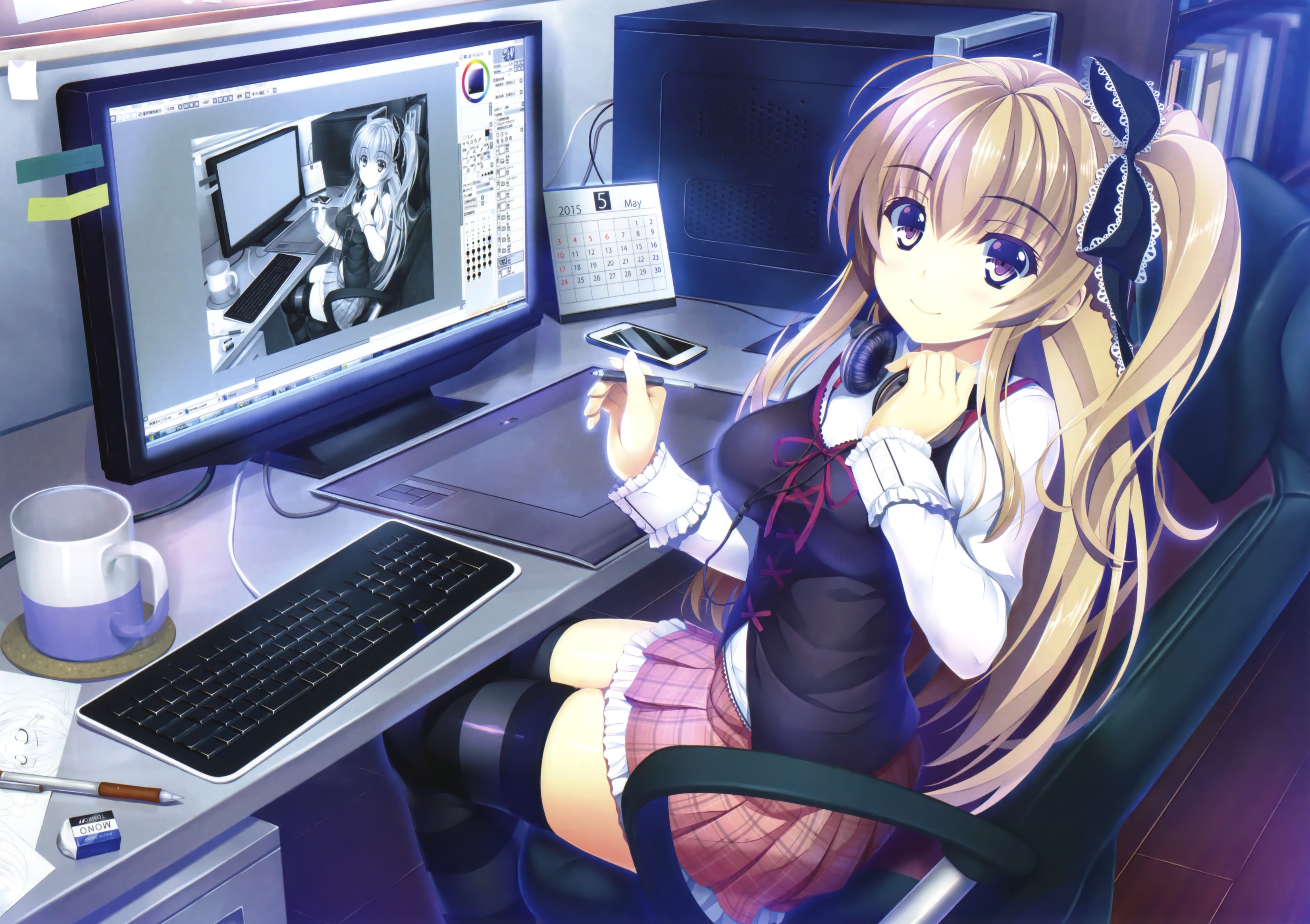 anime girls, Computer Wallpaper