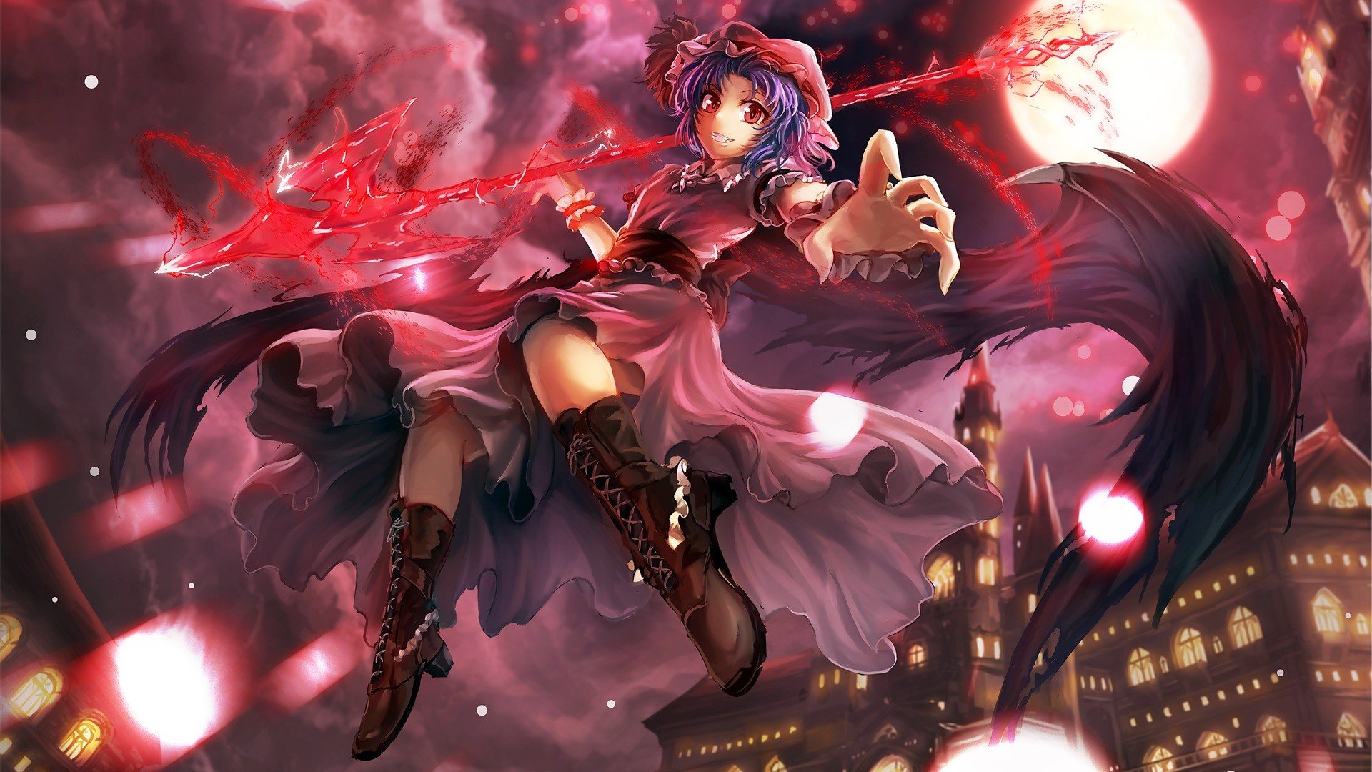 anime, Touhou, Remilia Scarlet, Anime girls Wallpaper