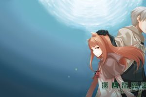 anime, Spice and Wolf, Holo, Lawrence Craft, Anime girls
