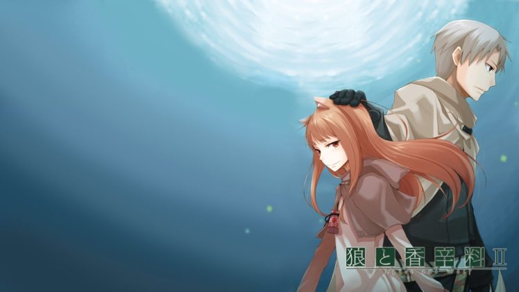 anime, Spice and Wolf, Holo, Lawrence Craft, Anime girls HD Wallpaper Desktop Background