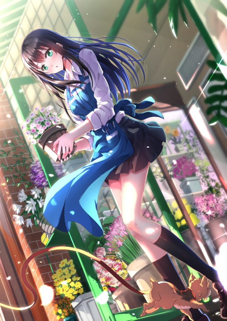 Swordsouls, Anime girls, THE iDOLM@STER: Cinderella Girls, Shibuya Rin HD Wallpaper Desktop Background