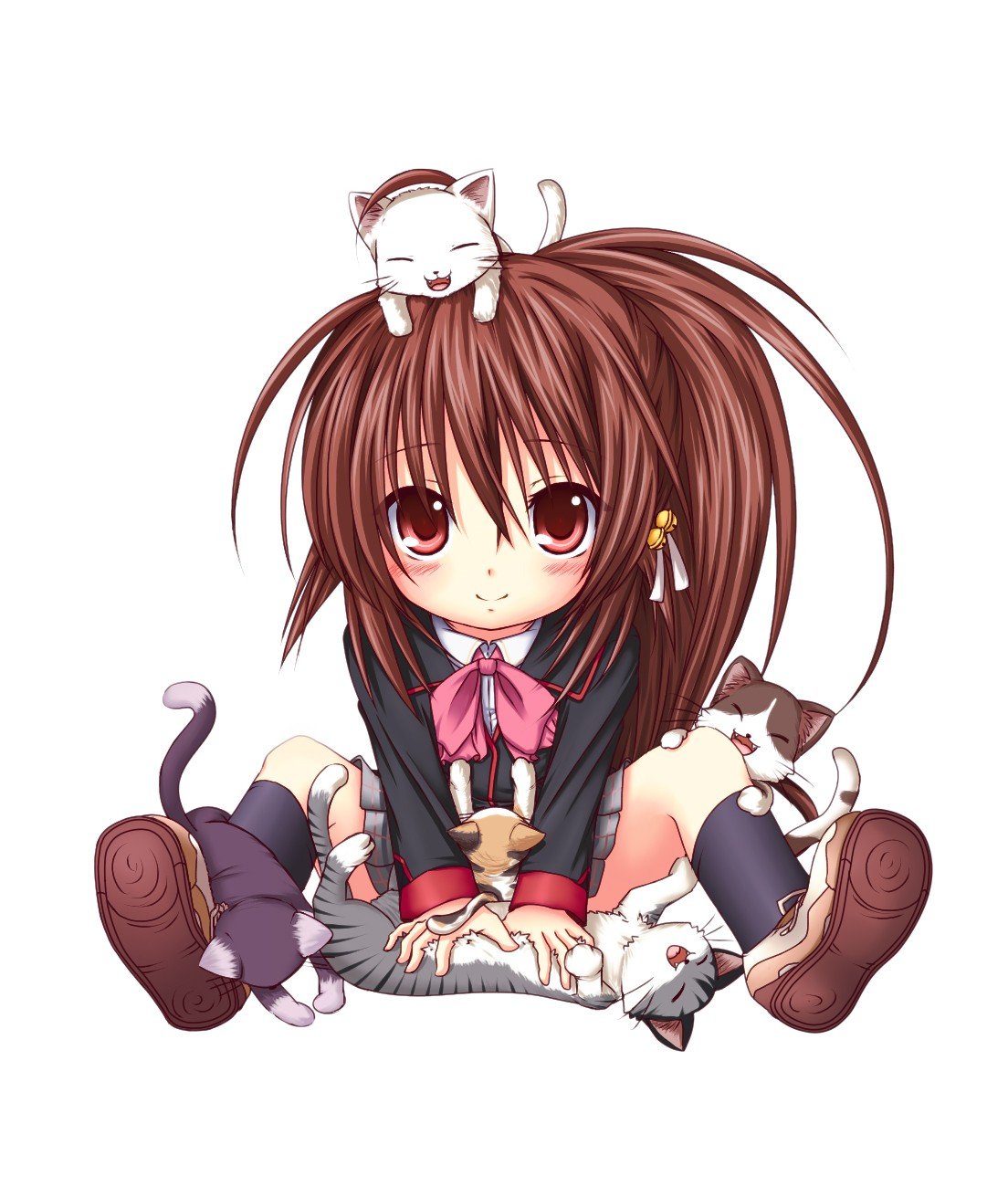 Little Busters!, Rin Natsume, Anime Wallpaper
