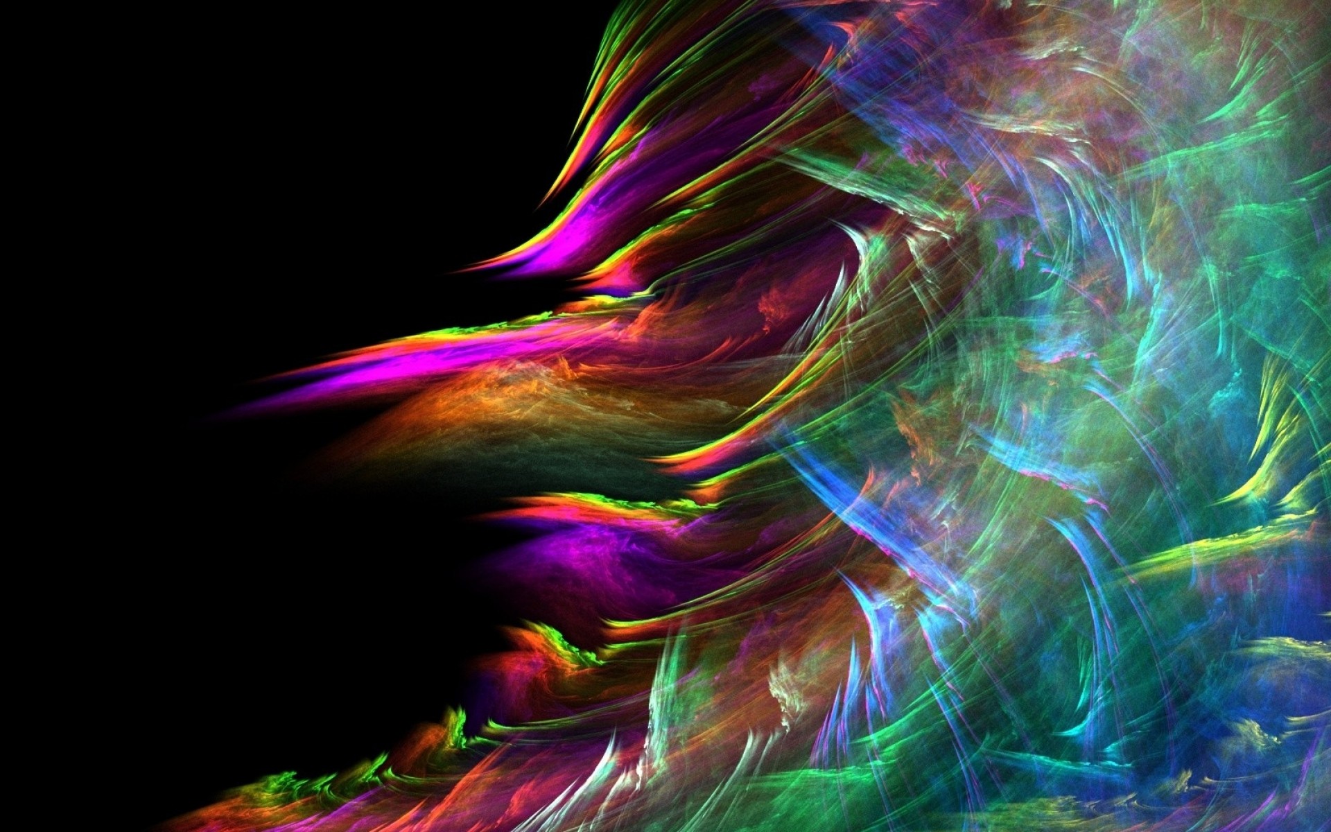 abstract, Paintings, Multicolor, Rainbows Wallpapers HD / Desktop and