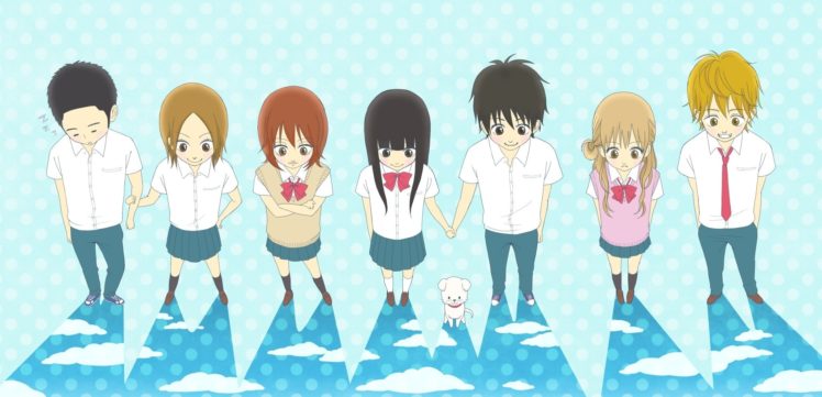 Kimi ni Todoke, Kuronuma Sawako, Ayane Yano, Ryu Sanada, Kazuichi Arai, Chizuru Yoshida, Kento Miura, Ume Kurumizawa HD Wallpaper Desktop Background