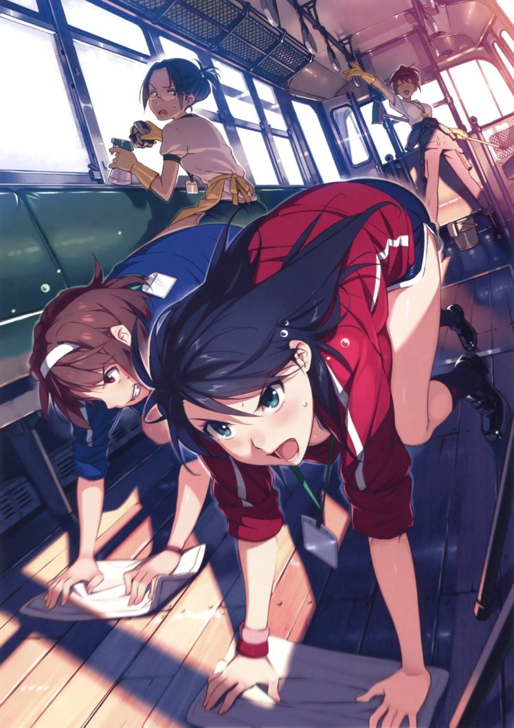 anime, Rail Wars, Sakurai Aoi HD Wallpaper Desktop Background