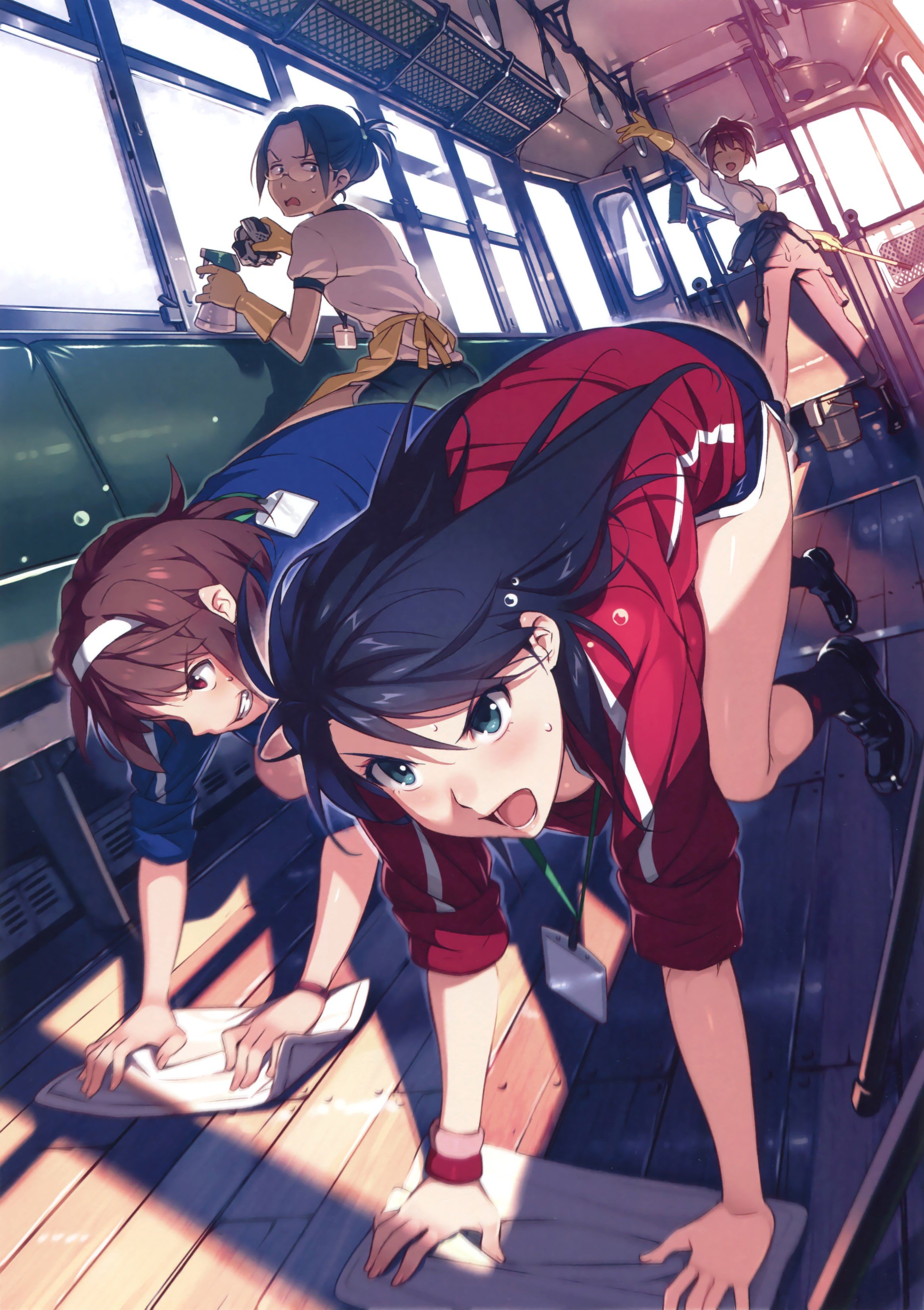 anime, Rail Wars, Sakurai Aoi Wallpaper