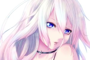 Vocaloid, IA (Vocaloid), Long hair, Blue eyes, Jewelry, Anime girls, Anime