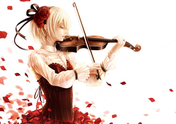 anime, Violin HD Wallpaper Desktop Background