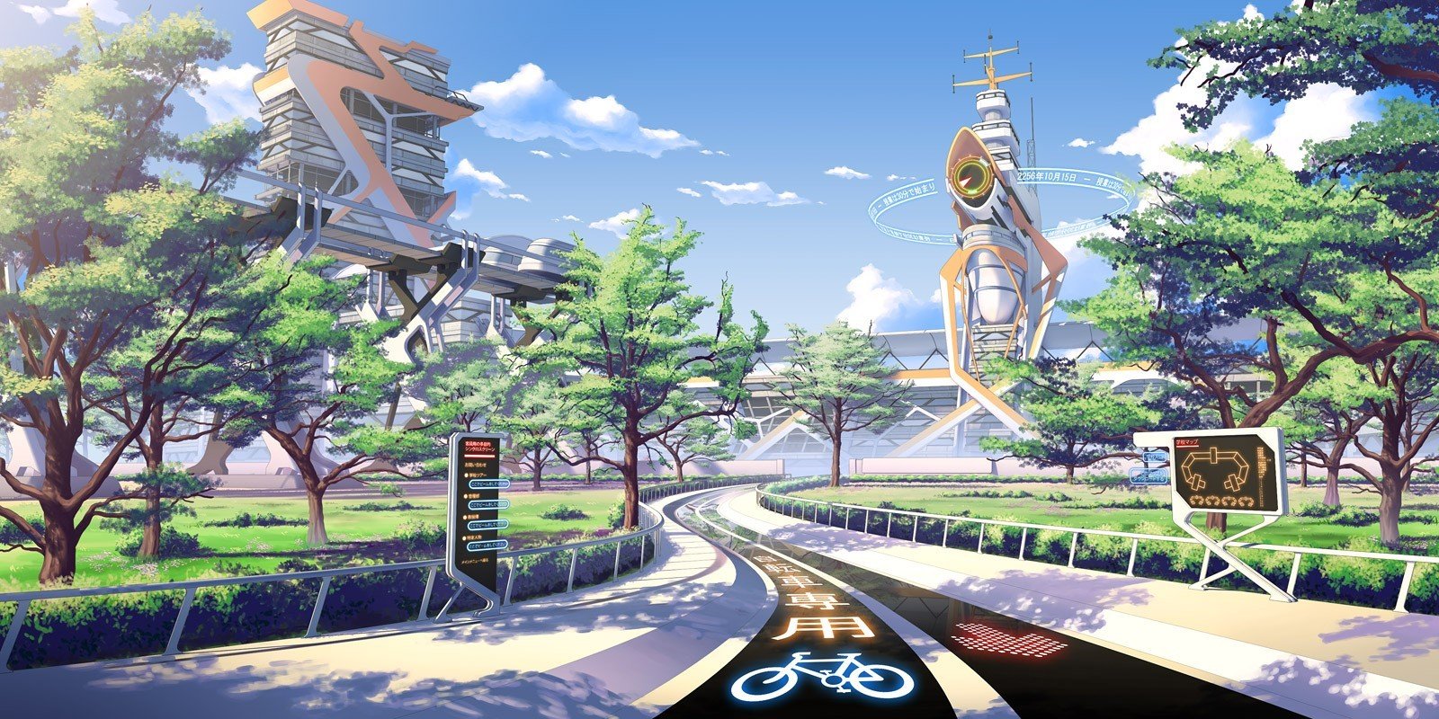 seasons, Summer, Futuristic, Japan, Culture Japan Wallpaper