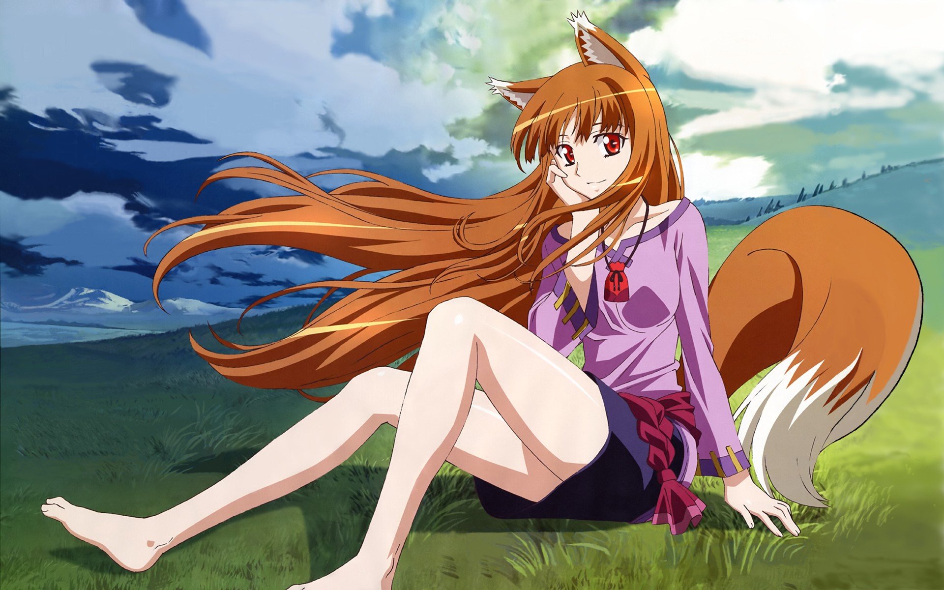 Spice and Wolf, Holo, Anime, Anime girls, Wolf girls Wallpapers HD /  Desktop and Mobile Backgrounds