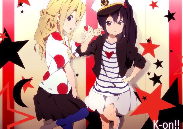 anime girls, K ON!, Nakano Azusa, Tsumugi Kotobuki HD Wallpaper Desktop Background