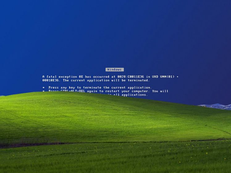 windows, Xp, Error, Microsoft, Windows, Blue, Screen, Of, Death HD Wallpaper Desktop Background