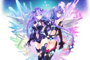 anime girls, Anime, Hyperdimension Neptunia, Purple Heart