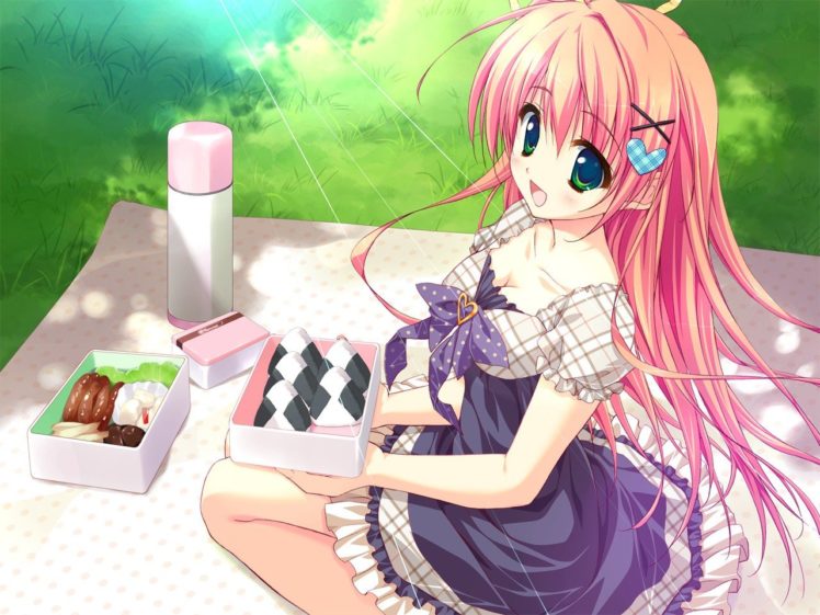 anime girls, Anime, Hoshizora e Kakaru Hashi HD Wallpaper Desktop Background