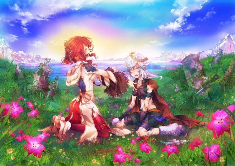 anime, Nature, Original characters HD Wallpaper Desktop Background