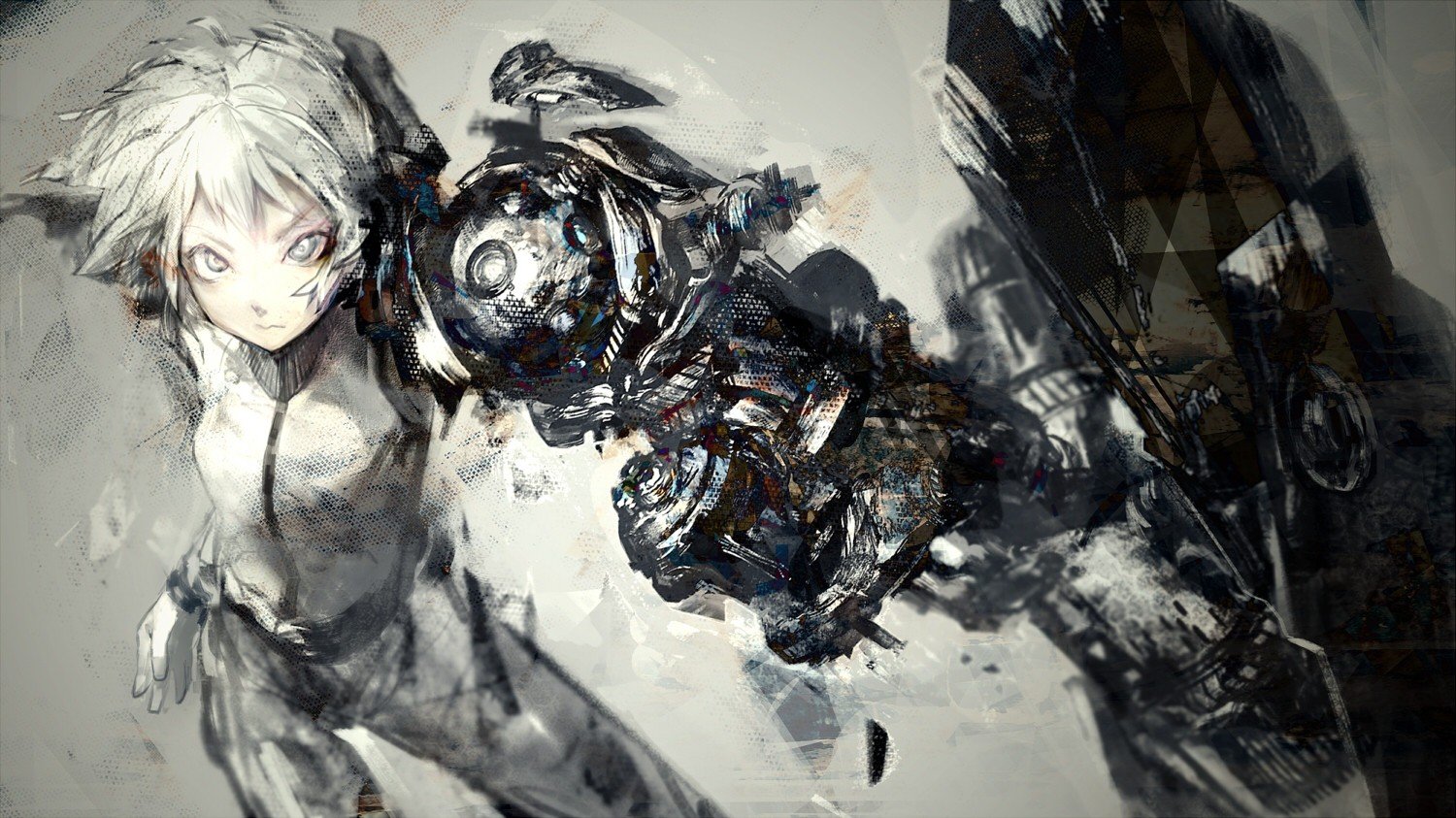 anime girls, Machine, Persona 3 Wallpaper