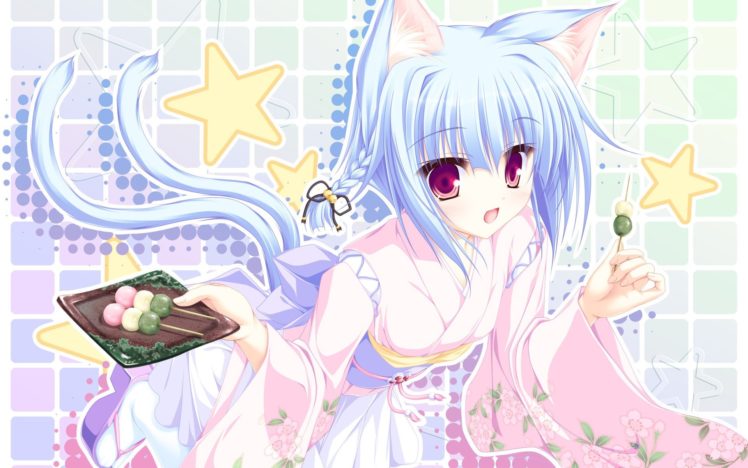 anime girls, Anime, Dango HD Wallpaper Desktop Background
