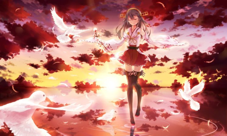 anime, Anime girls, Kantai Collection HD Wallpaper Desktop Background