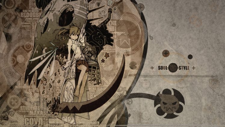 Maka Albarn, Soul Eater HD Wallpaper Desktop Background