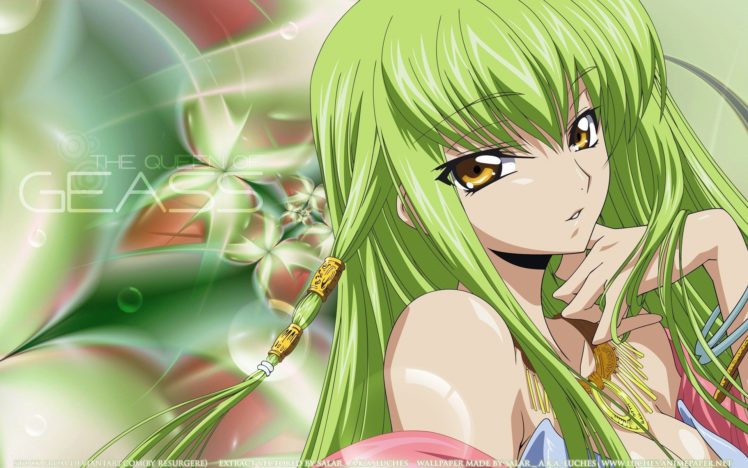 anime, C.C., Code Geass, Green hair HD Wallpaper Desktop Background