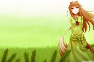 anime, Spice and Wolf, Holo