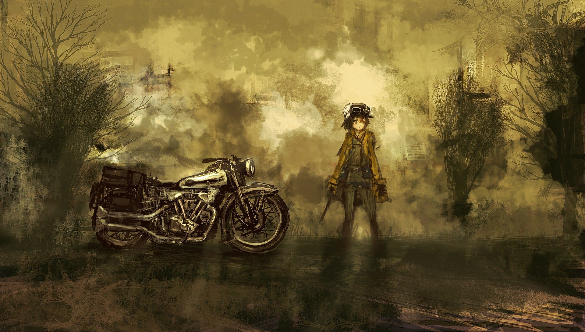 anime, Kino no Tabi Wallpaper