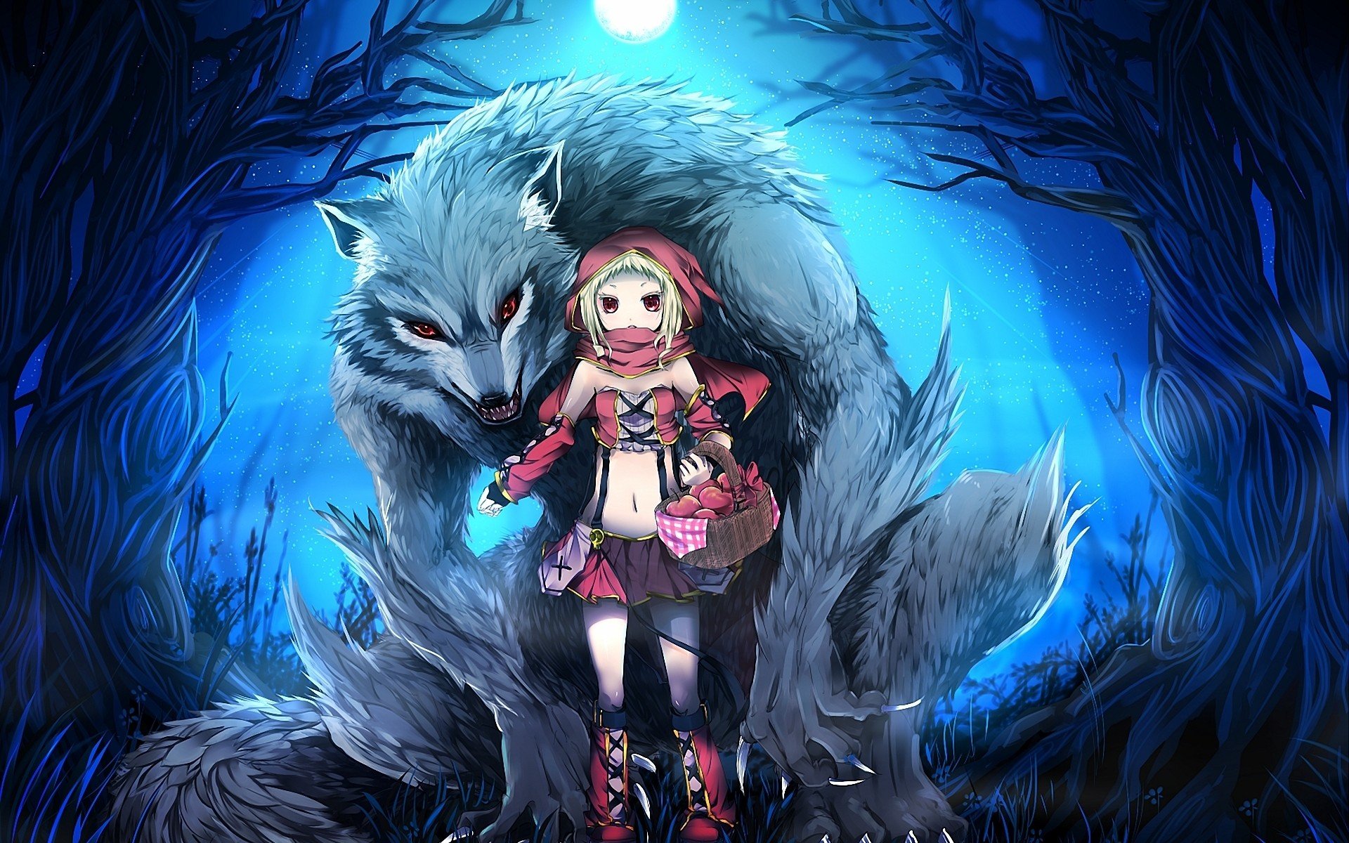 Little Red Riding Hood Wallpaper