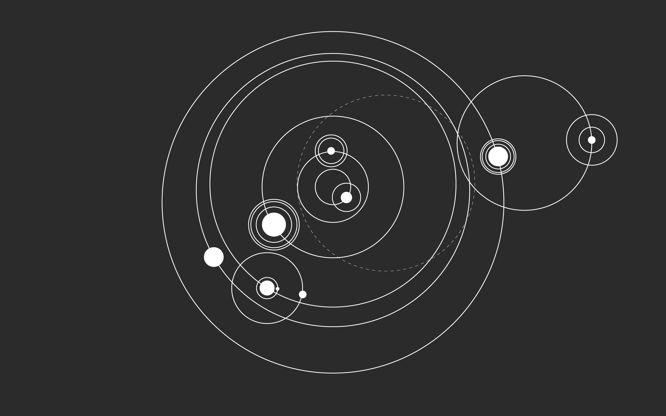 orbits, Of, The, Planets Wallpaper