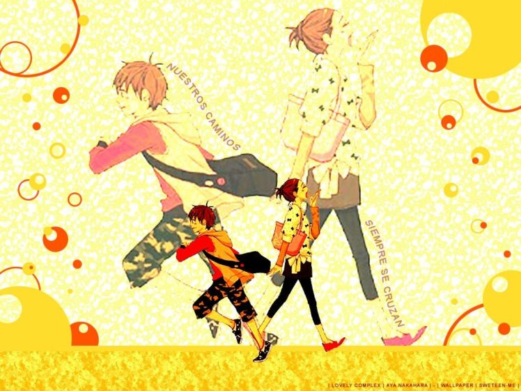 Lovely Complex, Koizumi Risa, Atsushi Otani HD Wallpaper Desktop Background