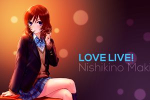 anime, Anime girls, Love Live!, Nishikino Maki