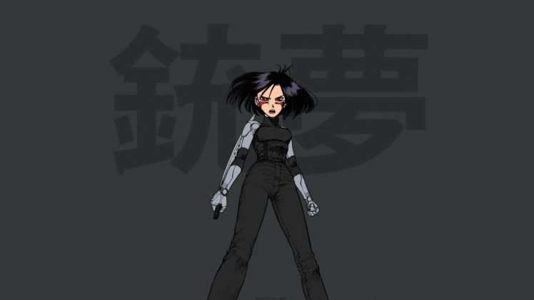 Yukito Kishiro Battle Angel Alita Gunnm Gally Alita Short Hair