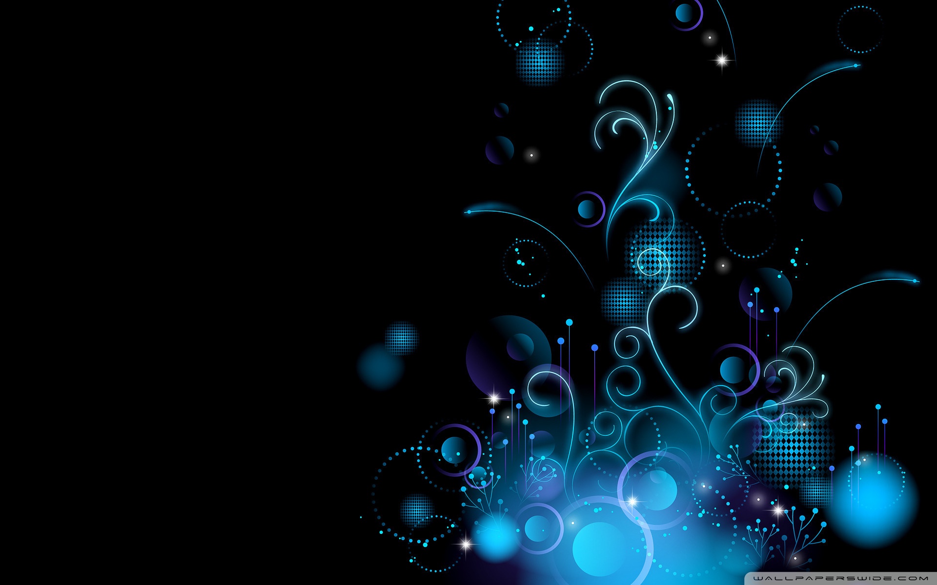 blue, Graphic, Design wallpaper 1920x1200 Wallpaper