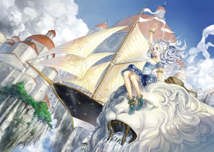 anime, Fantasy art HD Wallpaper Desktop Background