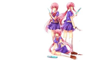 Mirai Nikki, Gasai Yuno, Anime, Yandere, Anime girls