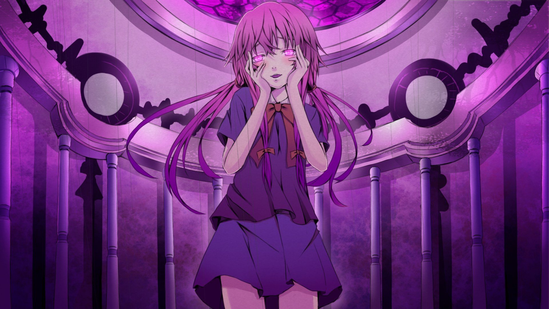 5. Yuno Gasai (Mirai Nikki) - wide 7