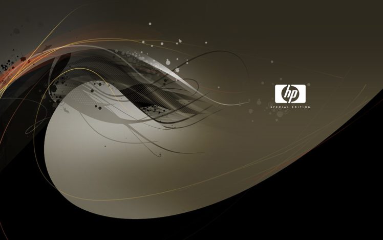 abstract, Waves, Vectors, Hewlett, Packard, Digital, Art, Curves HD Wallpaper Desktop Background