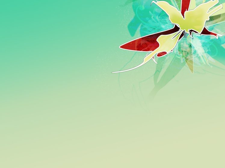 abstract, Flowers, Vectors HD Wallpaper Desktop Background