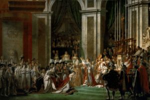 coronation, Of, The, Emperor, Napoleon, Painting, Art