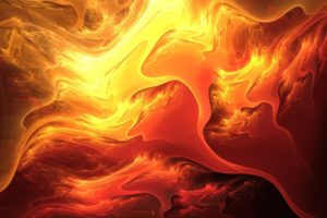 abstract, Orange, Colors, Bright, Painting, Art, Cg, Digital, Waves, Shades, Orange, Yellow, Fire, Flames
