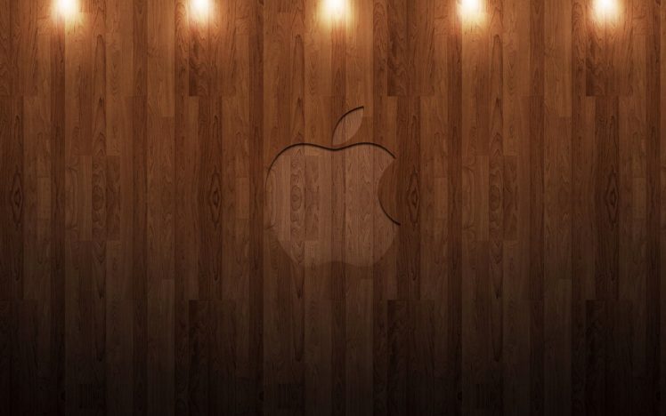 wood, Apple, Inc, , Textures, Logos HD Wallpaper Desktop Background
