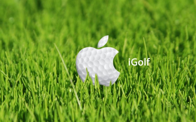green, White, Apple, Inc, , Grass, Golf, Brands, Logos HD Wallpaper Desktop Background