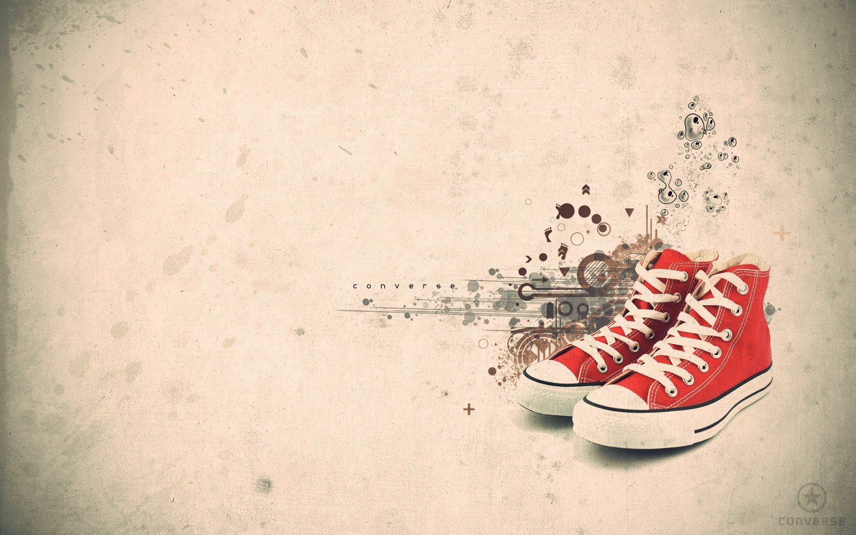 abstract, Shoes, Converse Wallpaper