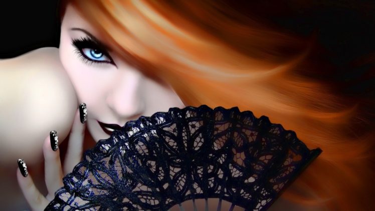 women, Redheads, Fantasy, Art HD Wallpaper Desktop Background