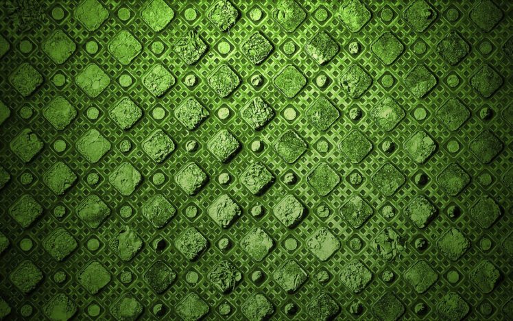 green, Abstract, Textures, Diamonds HD Wallpaper Desktop Background