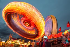 lights, Long, Exposure, Carnivals, Hdr, Photography