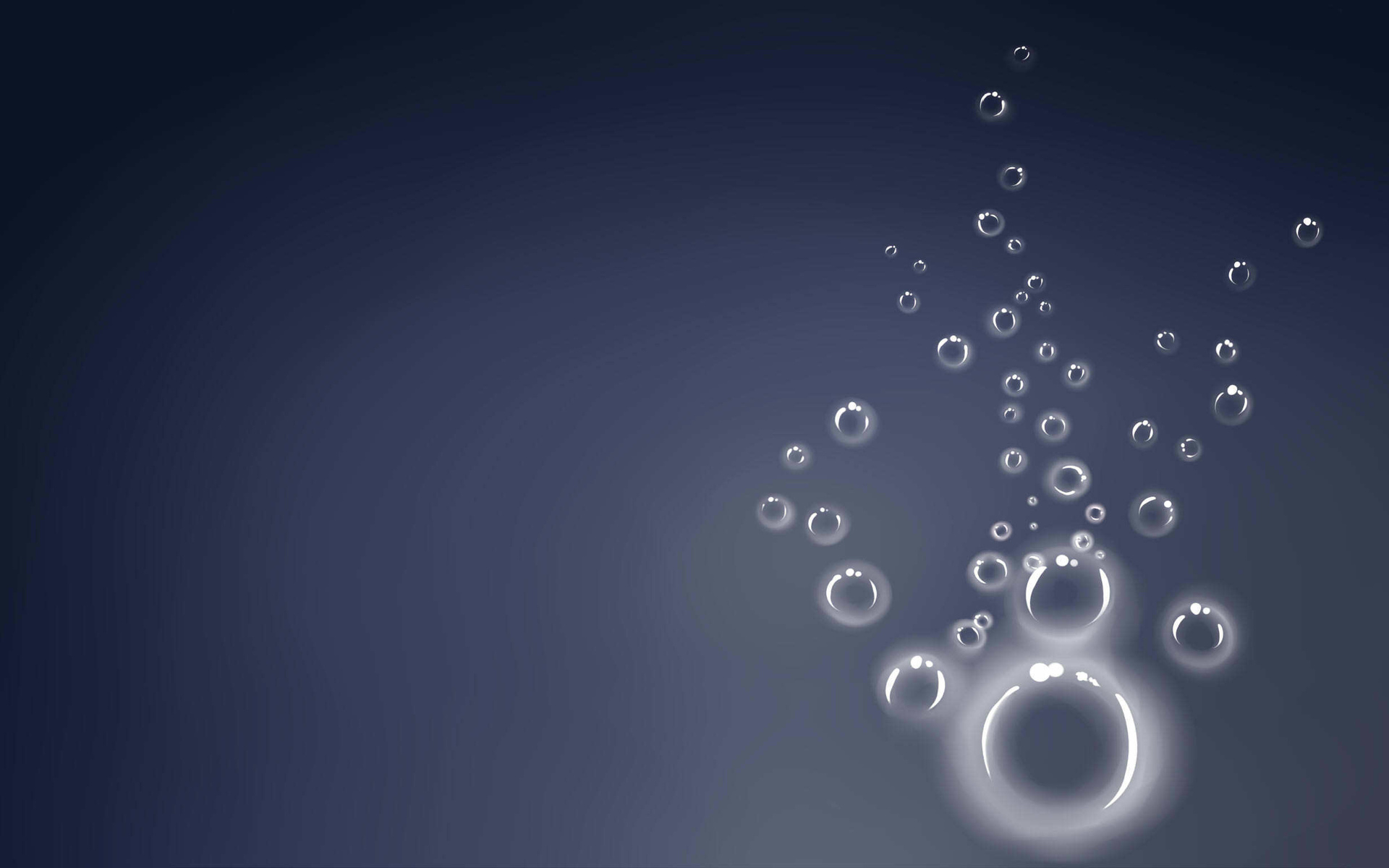 3d, Bubbles Wallpaper